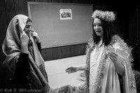 Preparing for the Christmas pageant
