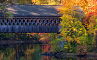 New England College covered bridge