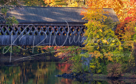 New England College covered bridge