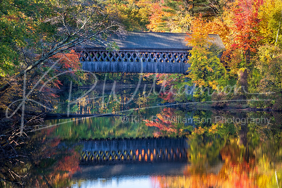 New England College covered bridge
