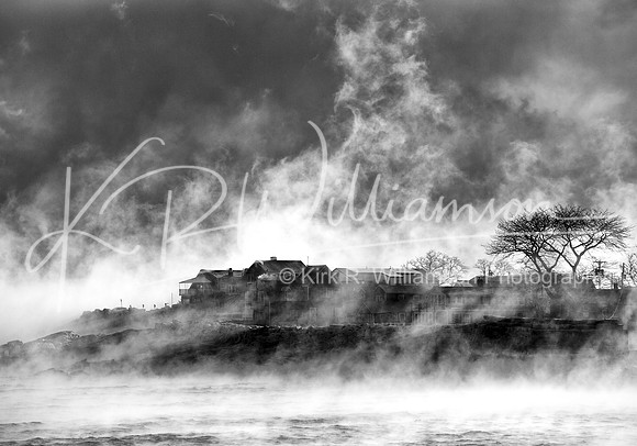 Sea Smoke and Bearskin Neck